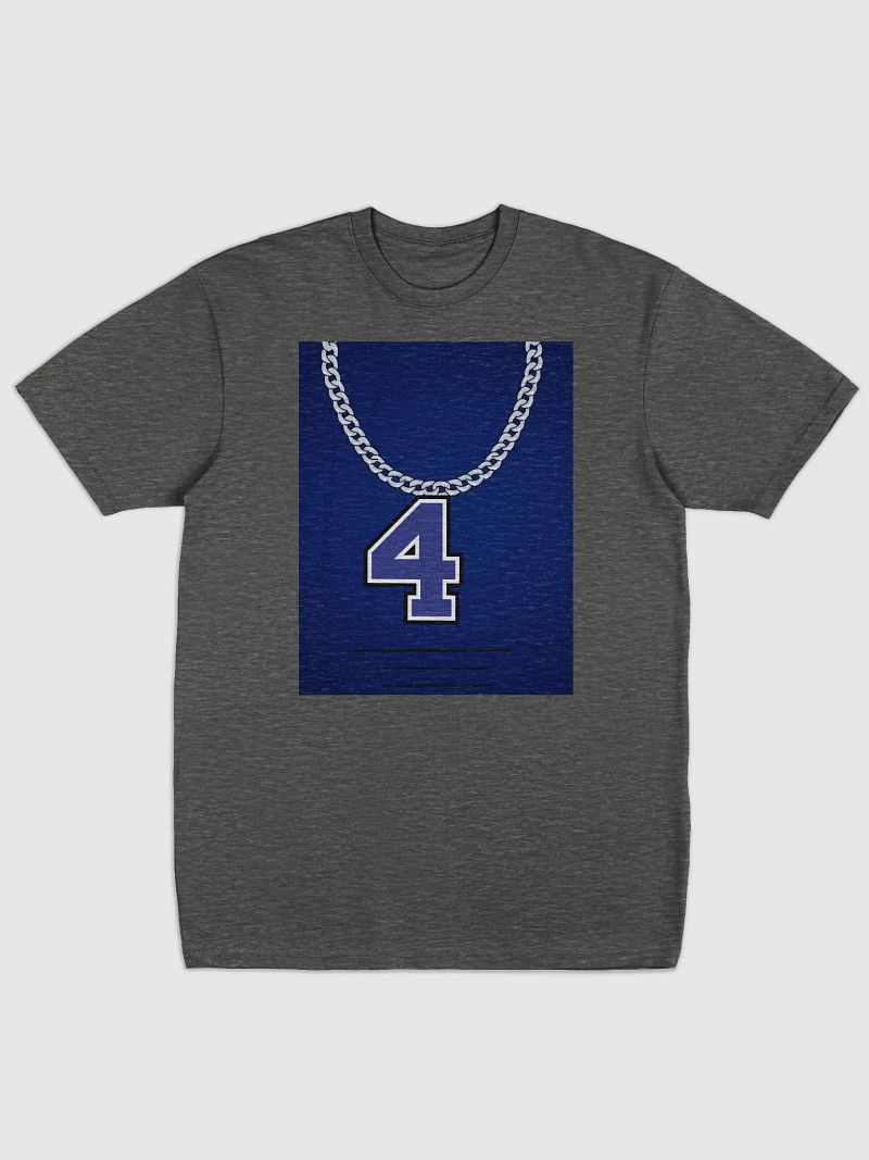 Stylish Number 4 Pendant Necklace