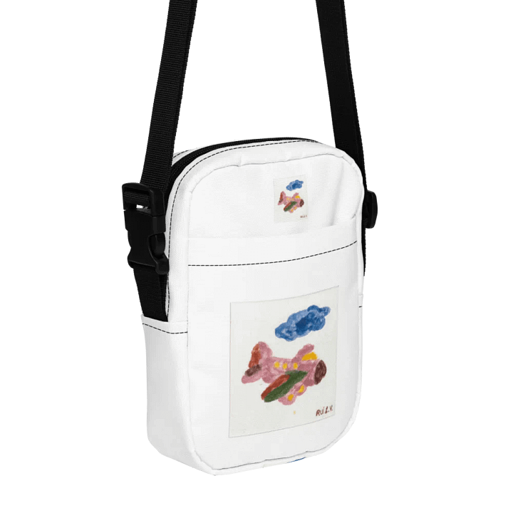 Kid Airplane (All-Over Print Utility Crossbody Bag) product image (2)
