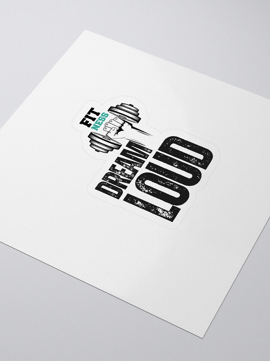 Dream Loud - Fitness - Sticker product image (3)