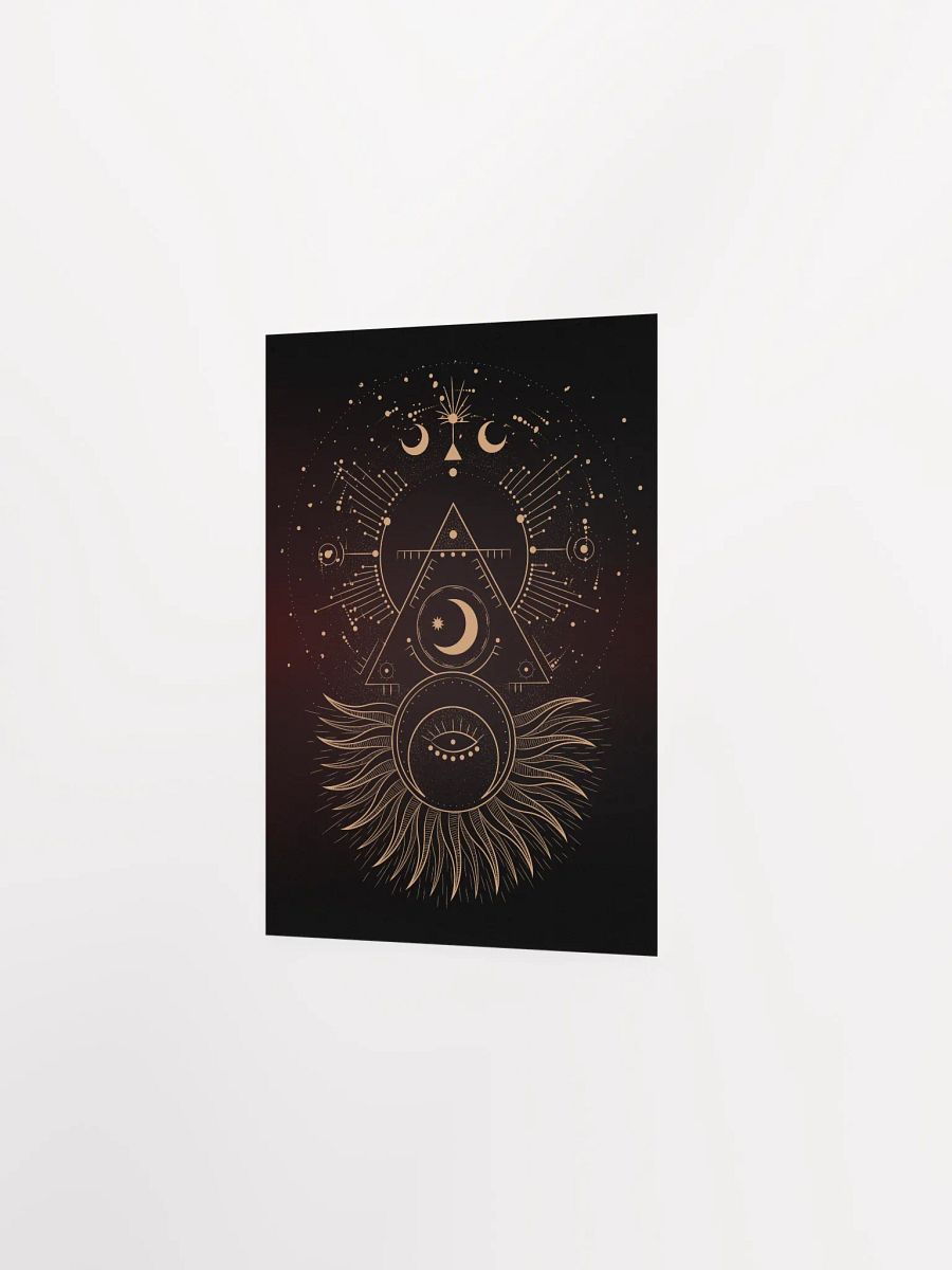 Celestial Geometry Poster product image (10)