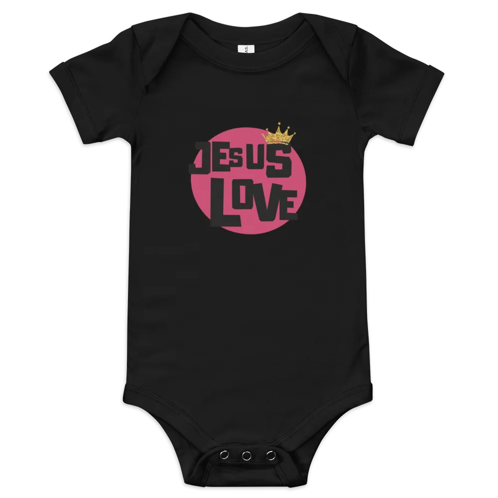 Royal Love Baby Short Sleeve Onesie product image (1)