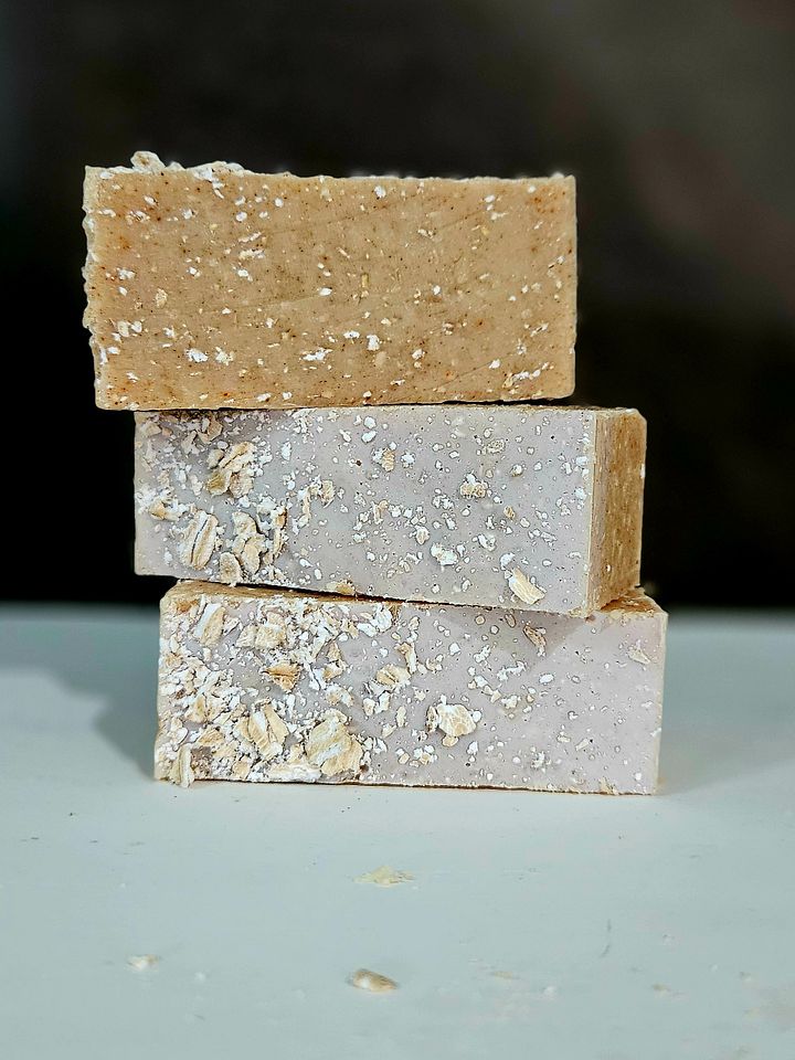 Tumeric Oatmeal Soap - Unscented product image (2)