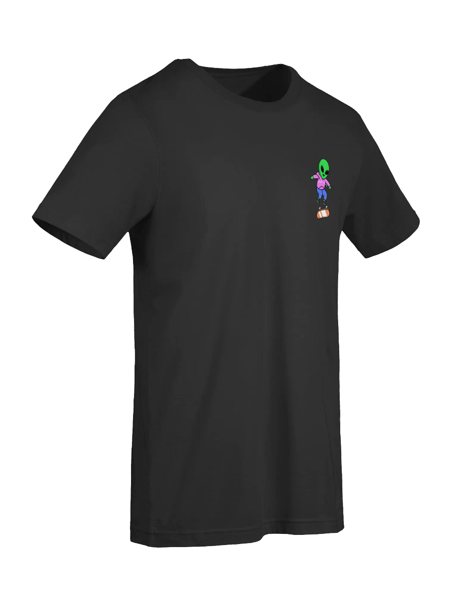 Alien Skateboarder Graphic T-Shirt product image (9)