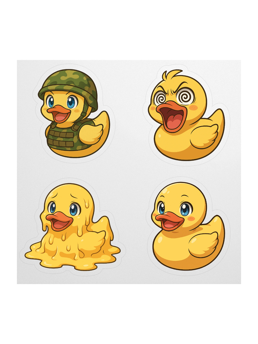 Duck Stickers Sheet product image (1)