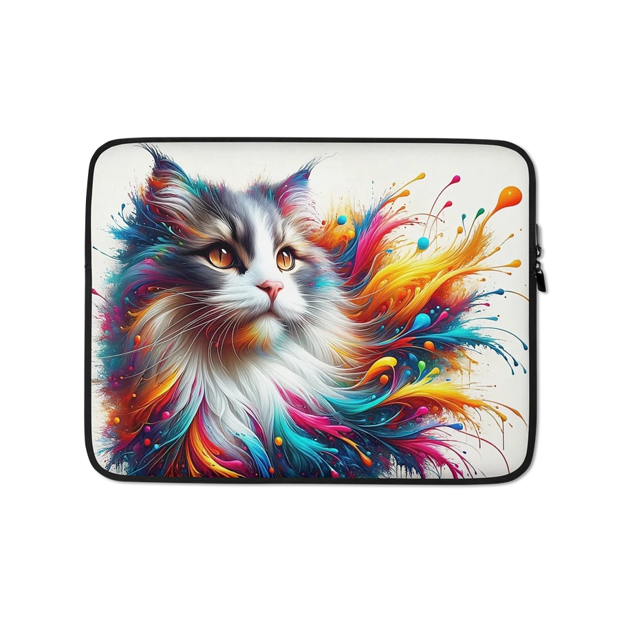 Laptop Sleeve: Norwegian Forest Cat product image (1)