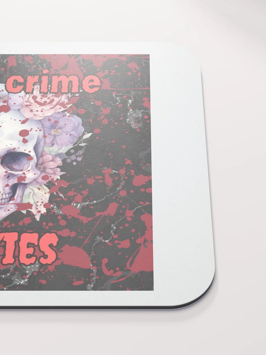 true crime junkie mouse pad product image (5)