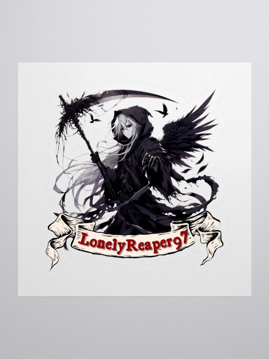 Grim Reaper Kiss Cut Stickers product image (1)