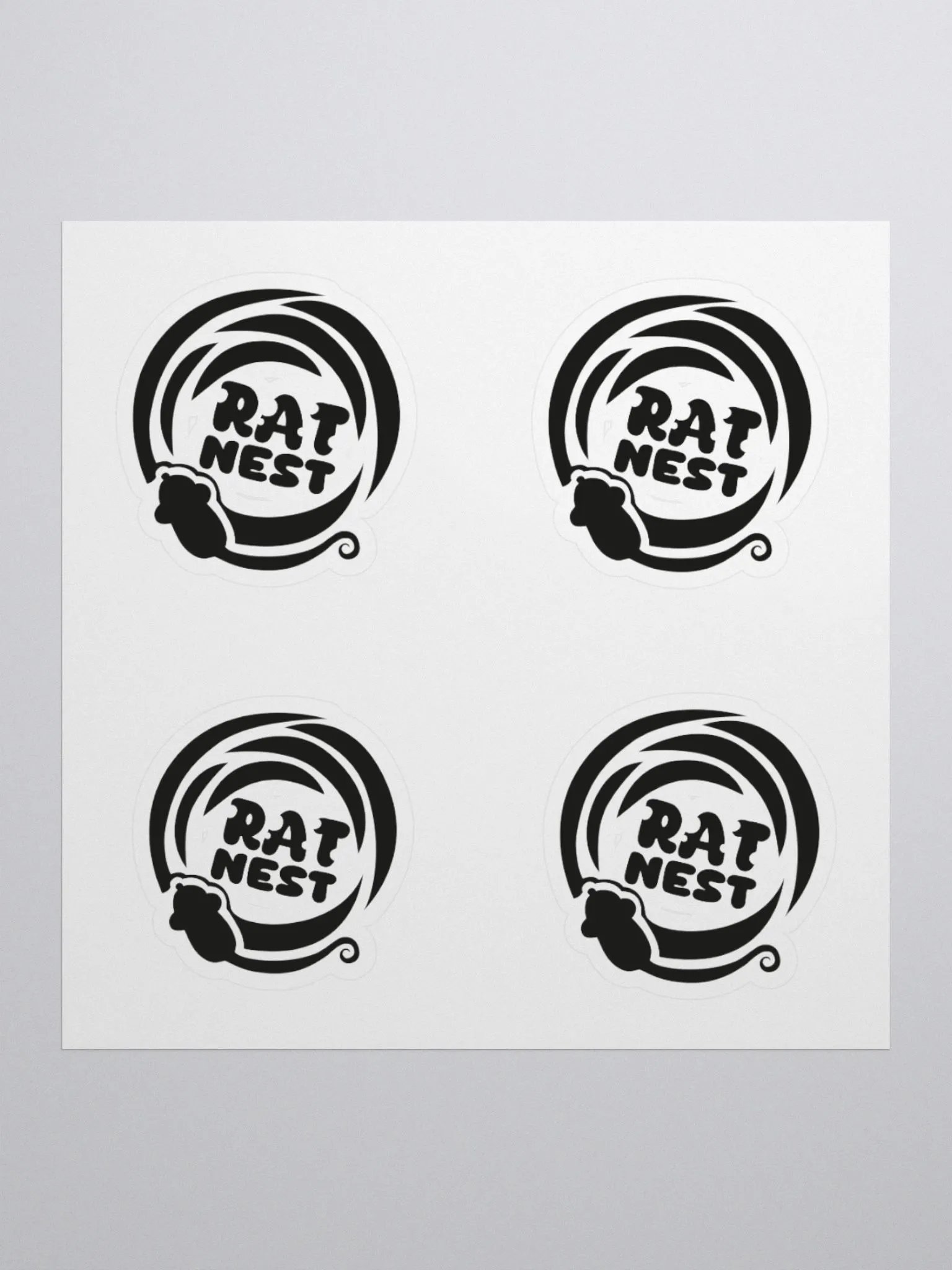 Rat Nest 4 Sticker Sheet product image (3)