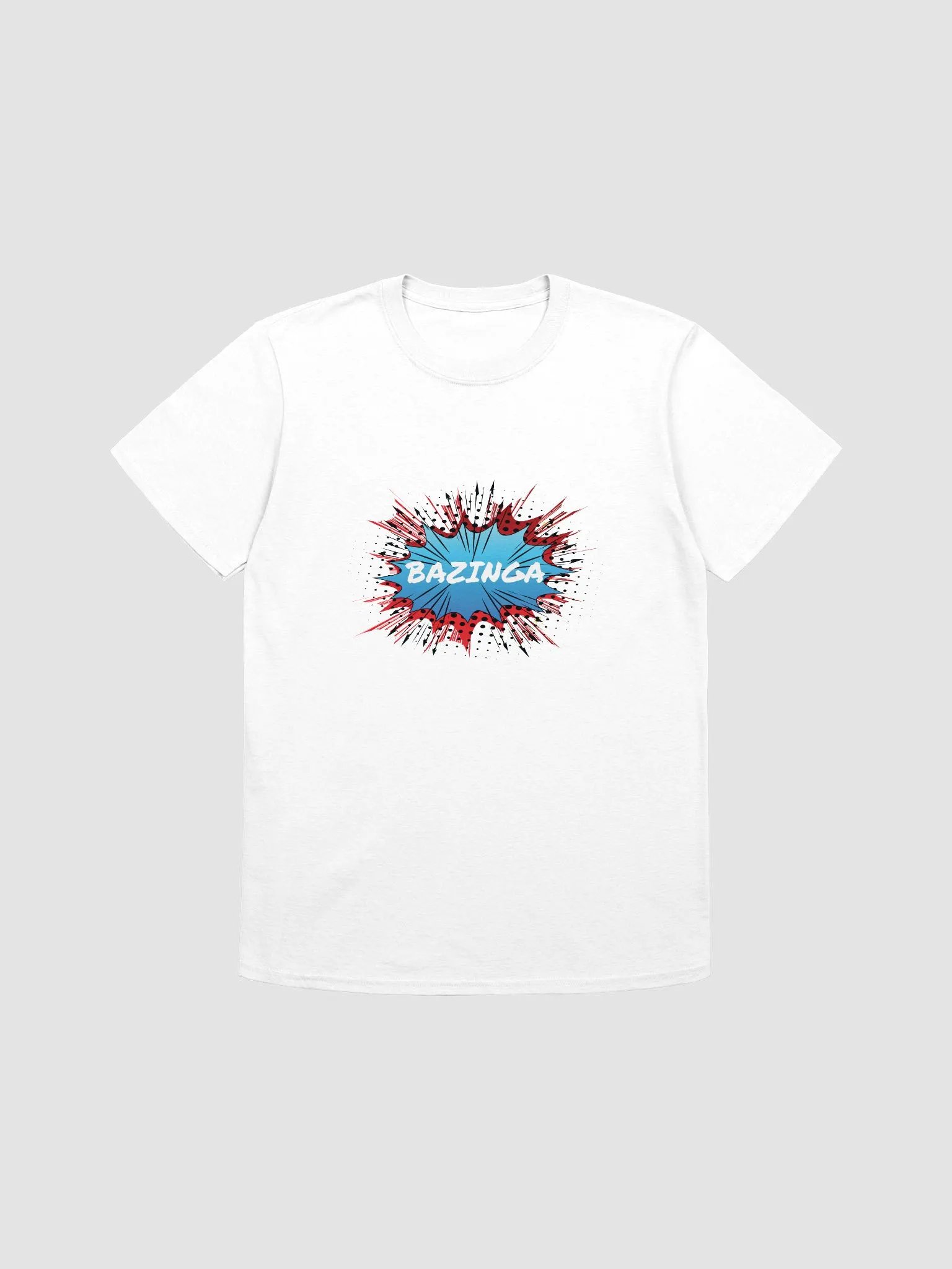 Bazinga Blast Comic T-Shirt product image (1)