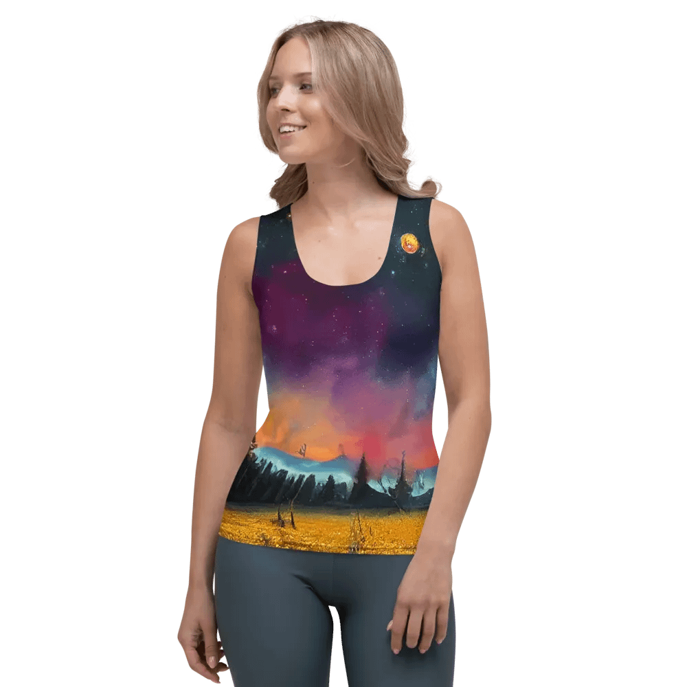 Cosmic Dreams All-Over Print Women's Tank Top product image (1)