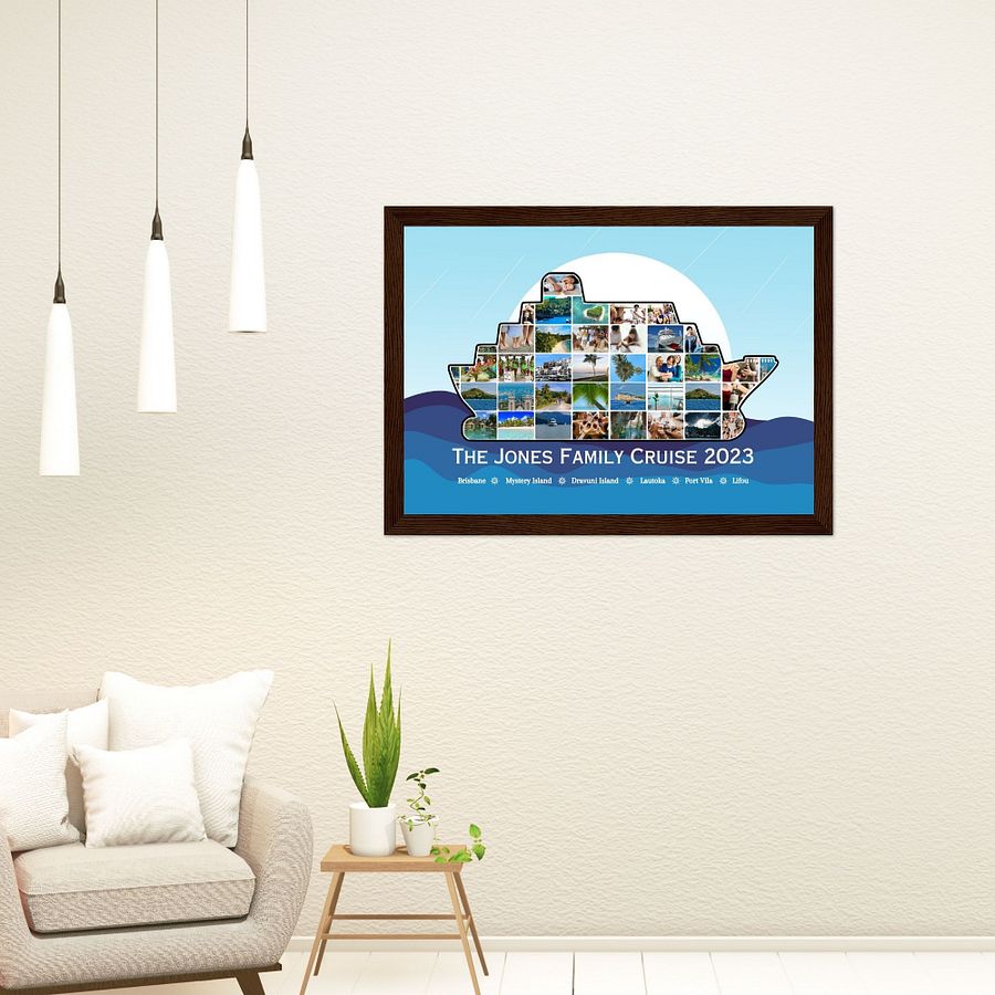 Cruise Ship Photo Collage Canva Template product image (7)