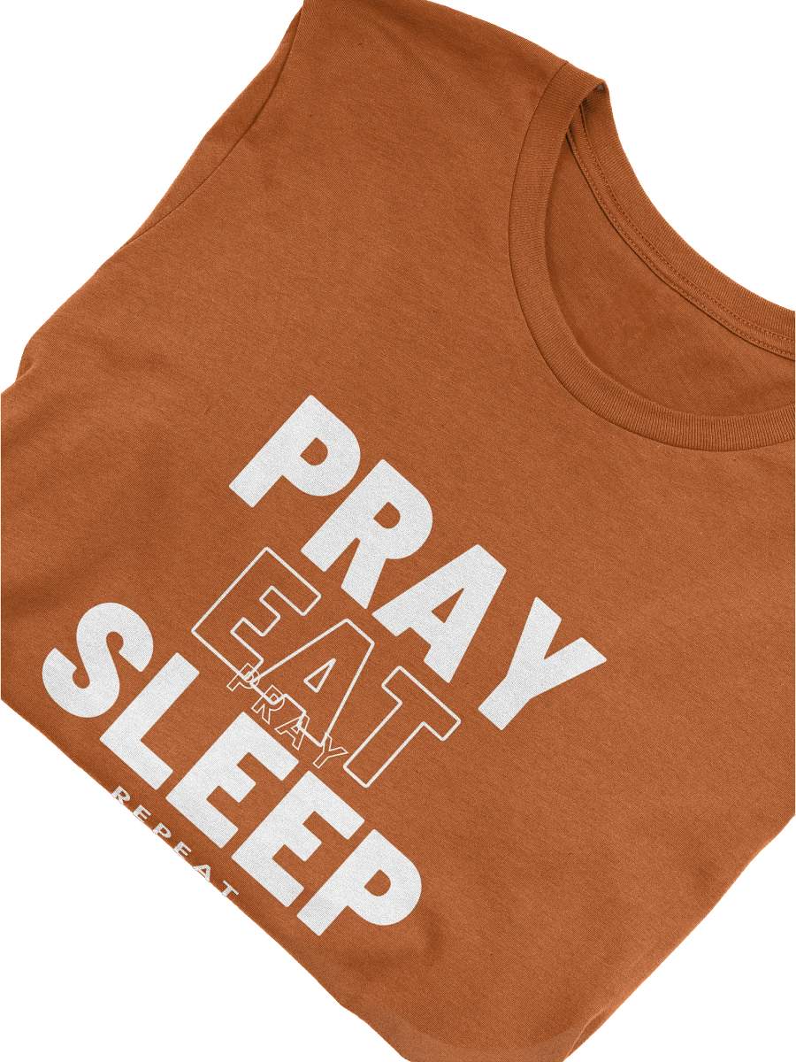 Pray Eat Sleep Repeat T-Shirt product image (27)
