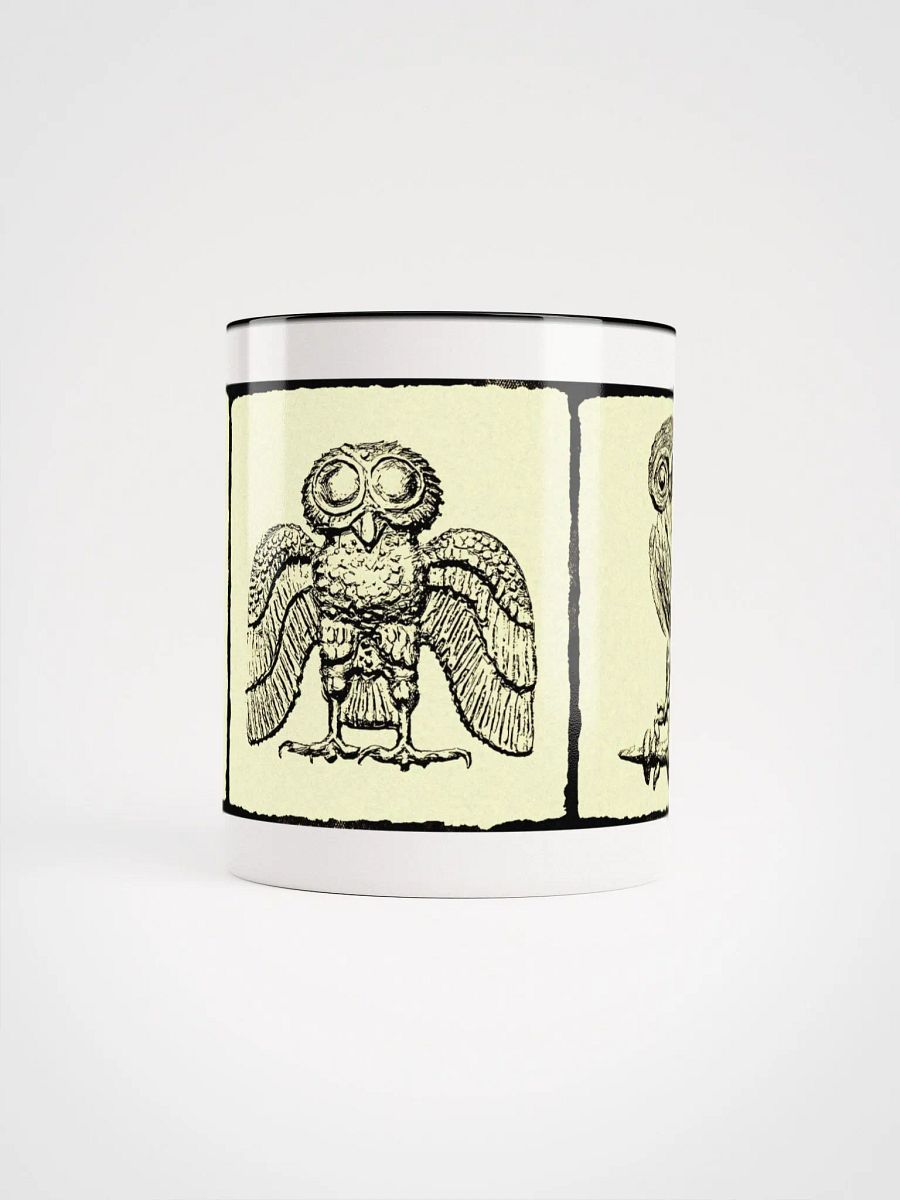 Iconic Athenian Owls Traditional Greek Art 3rd Century BC, Coffee & Tea Mug product image (2)