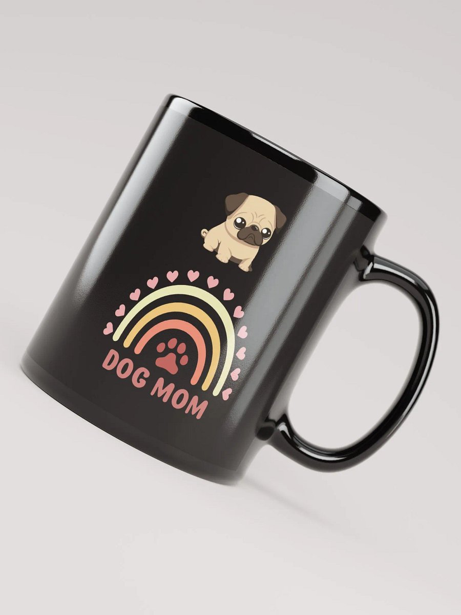 Rainbow Pug Dog Mom Mug product image (4)