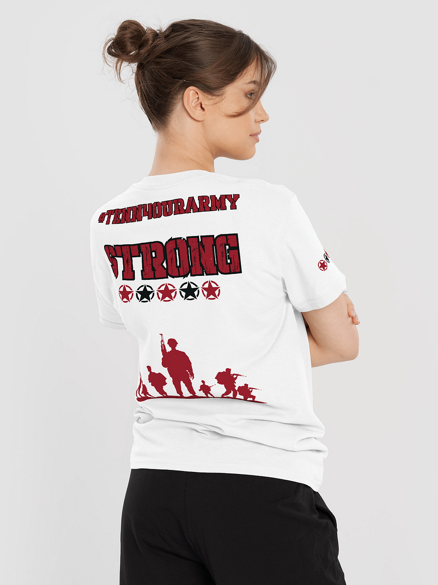 #TeNN4OURARMY T-Shirt - Red & White product image (21)