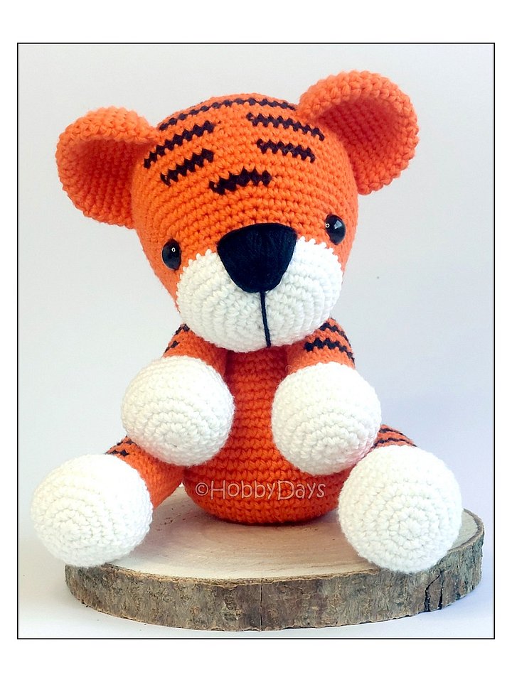 USA PATTERN - Amigurumi Crochet Tiger product image (2)