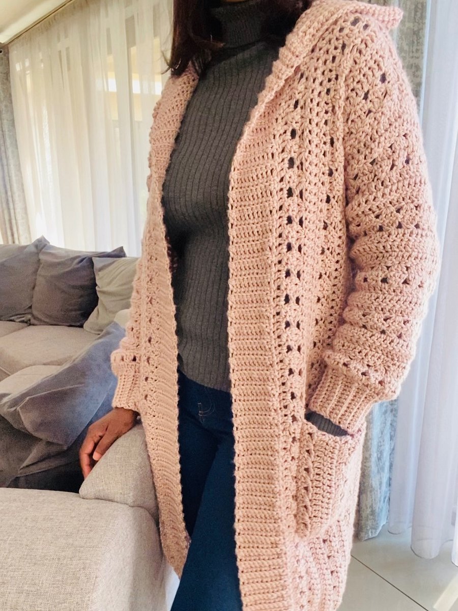 Crochet Cardigan Written Pattern product image (4)