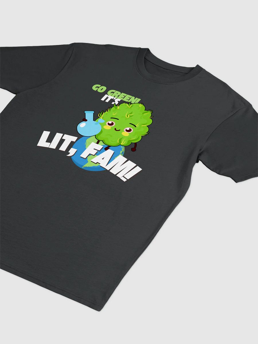 Lit Green Plant Bong Tee product image (25)