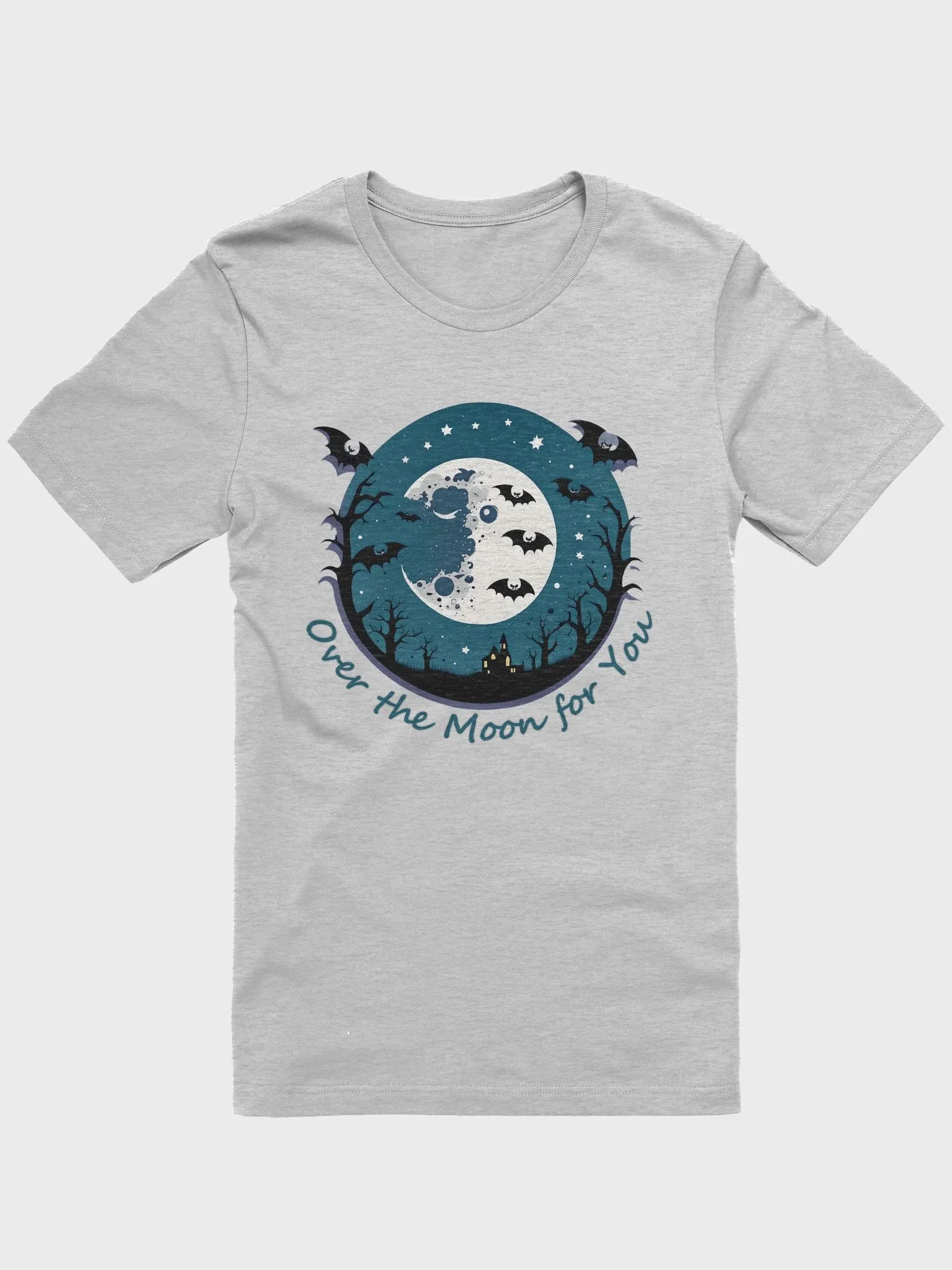 “Over The Moon for You” t-shirt, Halloween theme, Halloween spirit product image (1)