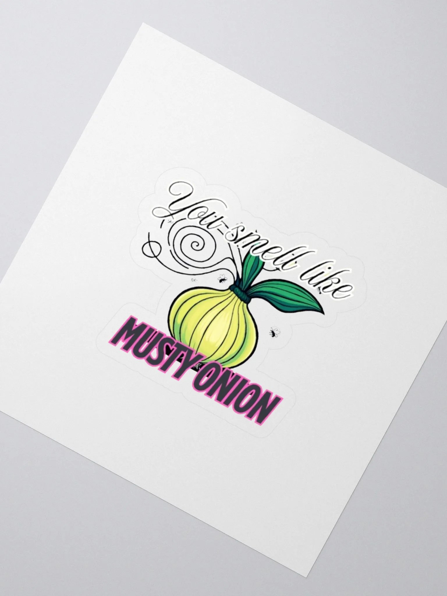 Musty Onion Kiss Cut Stickers product image (2)