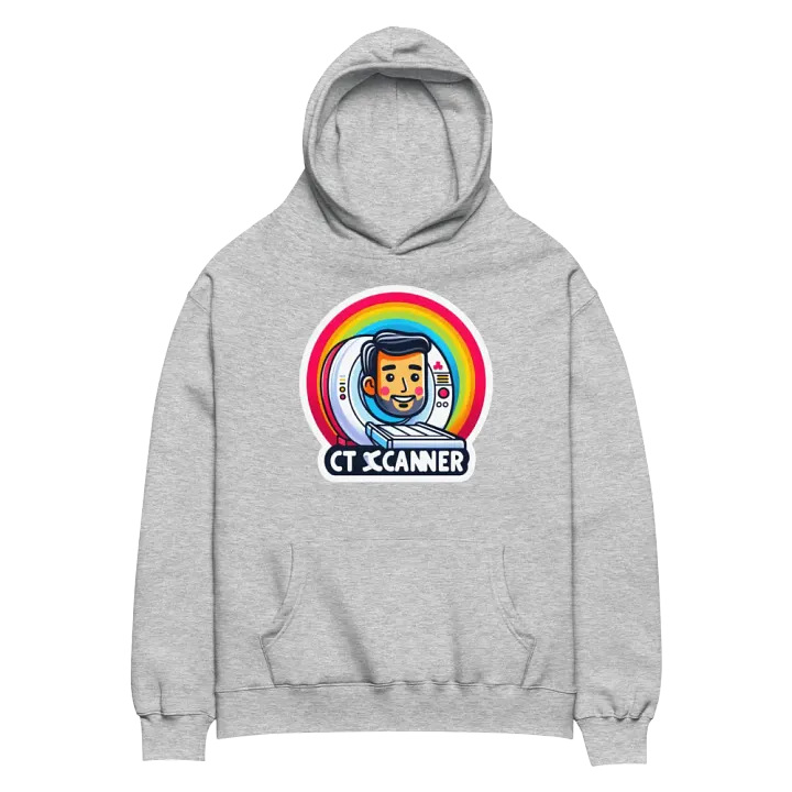 Rainbow CT Xcanner Unisex Oversized Hoodie product image (32)