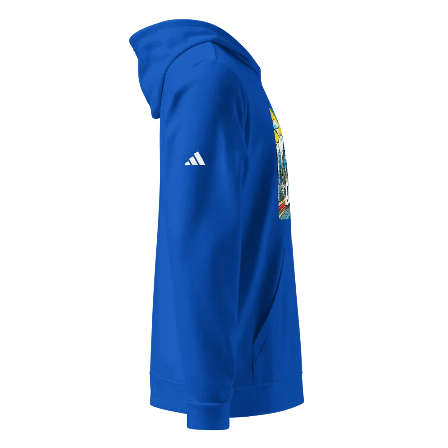 Adidas Fleece Hoodie | AI Design dubai city product image (3)
