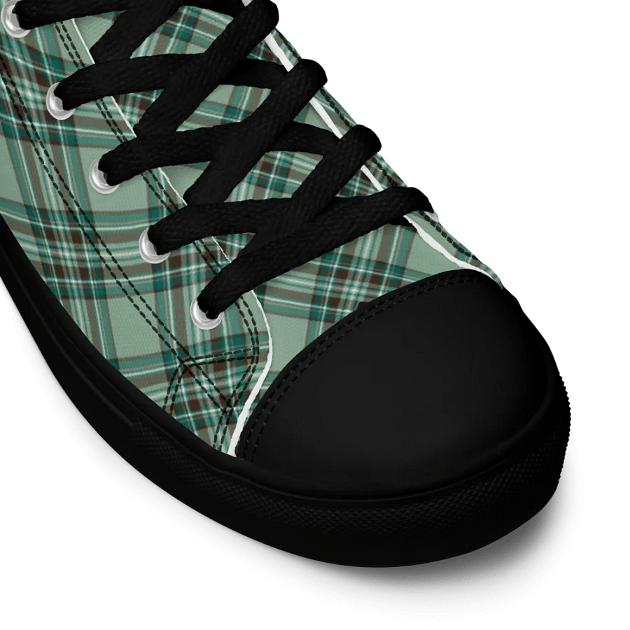 Kelly Tartan Men's High Top Shoes product image (11)