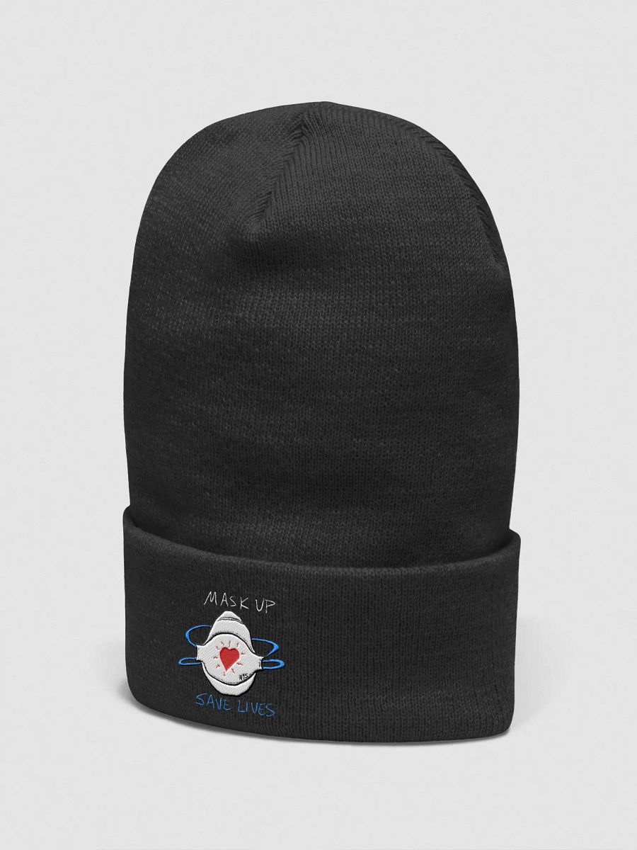Mask Up Save Lives beanie product image (9)