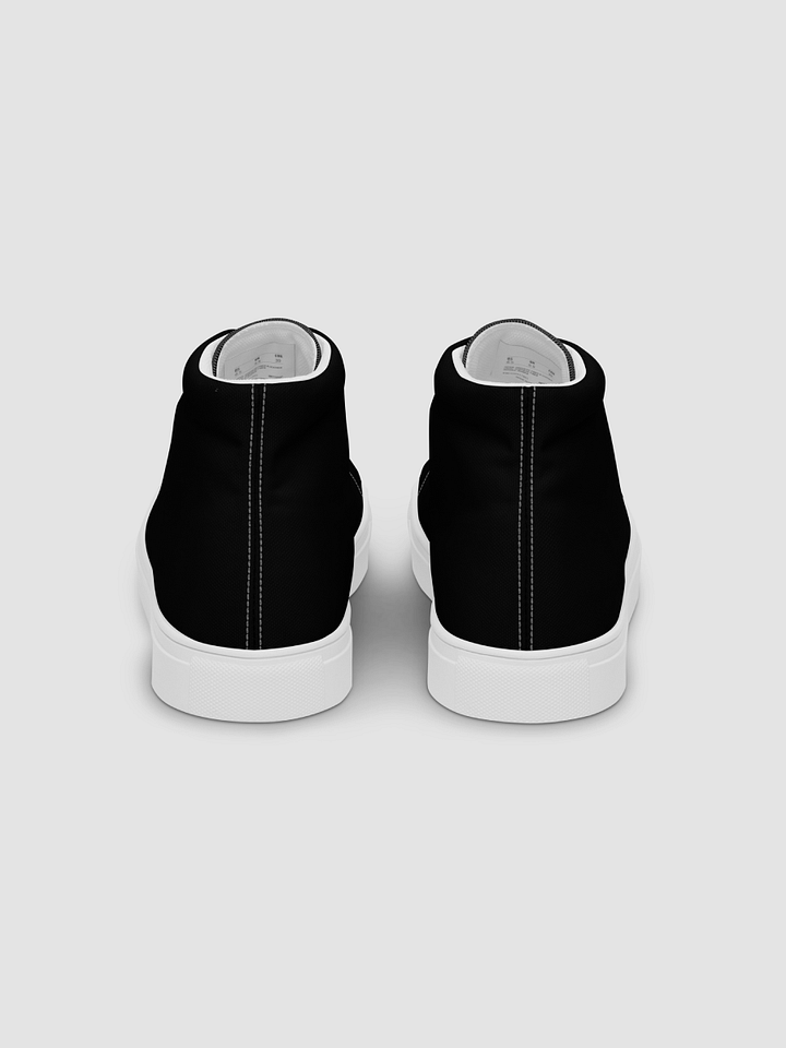 Ask Me About Real Estate - Women's High Top Canvas Shoes product image (2)