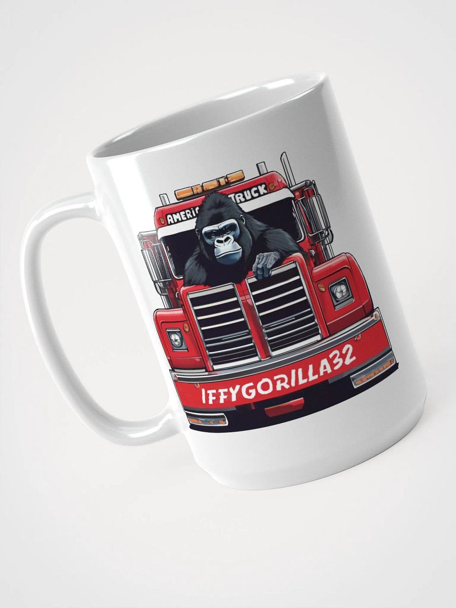 Just Trucking for Belly Rubs 15 Oz Coffee Cup product image (3)
