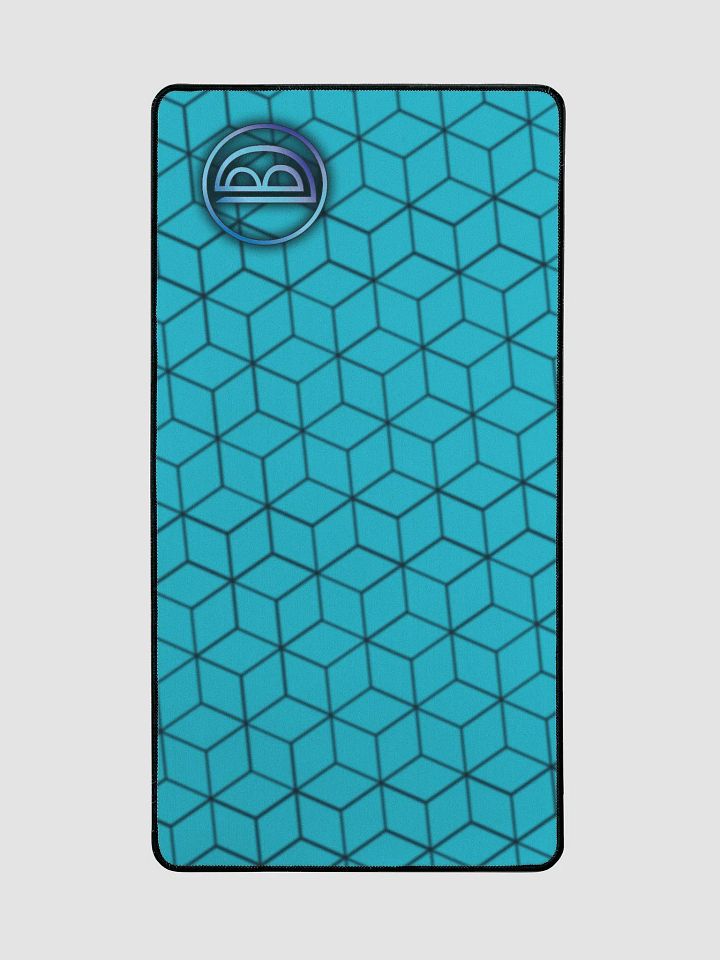 DBD Double Hex Grey on Teal Deskpad! product image (2)