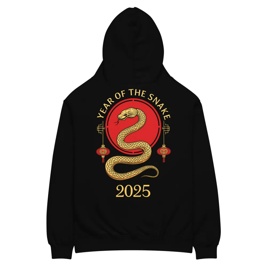 Year of the Snake Unisex Oversized Hoodie - Celebrate the Chinese New Year product image (10)
