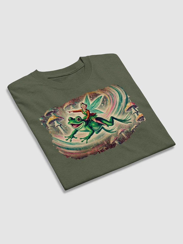 Enchanted Fairy and Frog Basic T-Shirt by Gildan product image (19)