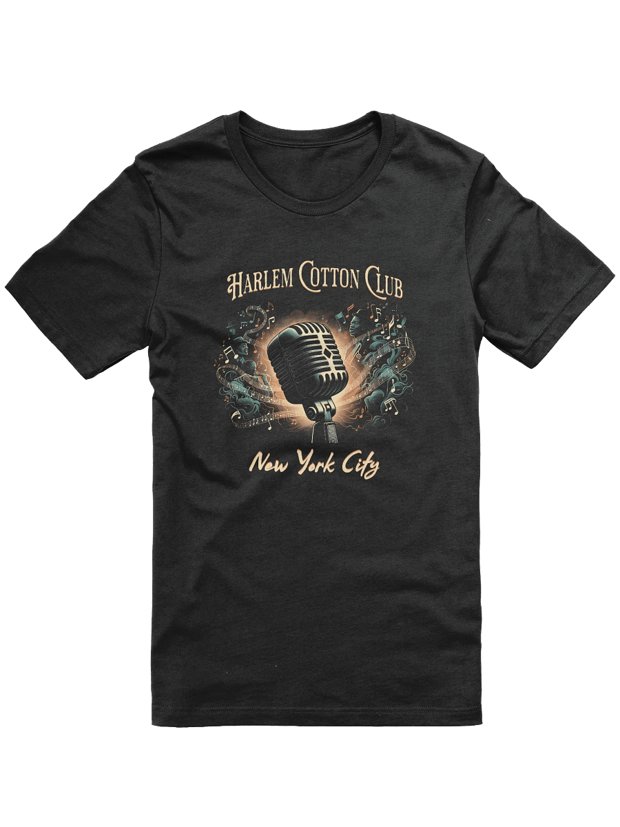 Harlem Cotton Club Vintage Microphone T-Shirt product image (1)