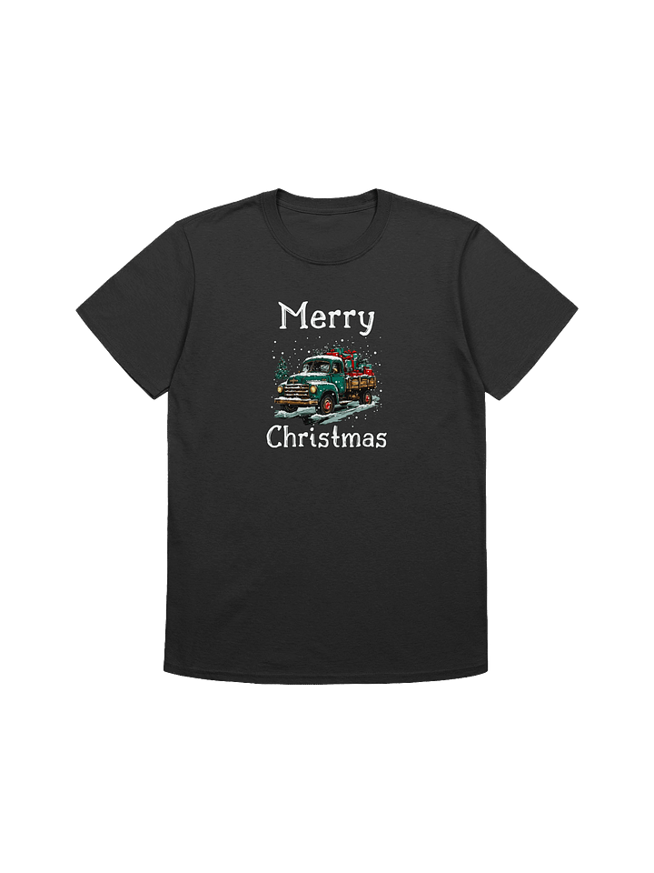 Vintage Pickup Truck Filled With Christmas Gifts Unisex T-Shirt product image (5)
