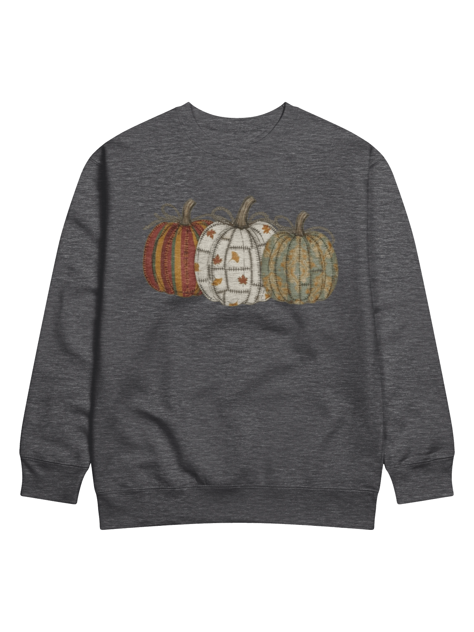 Cozy Patchwork Shirt – Vintage Fall Look | Warm Seasonal Sweatshirt product image (4)