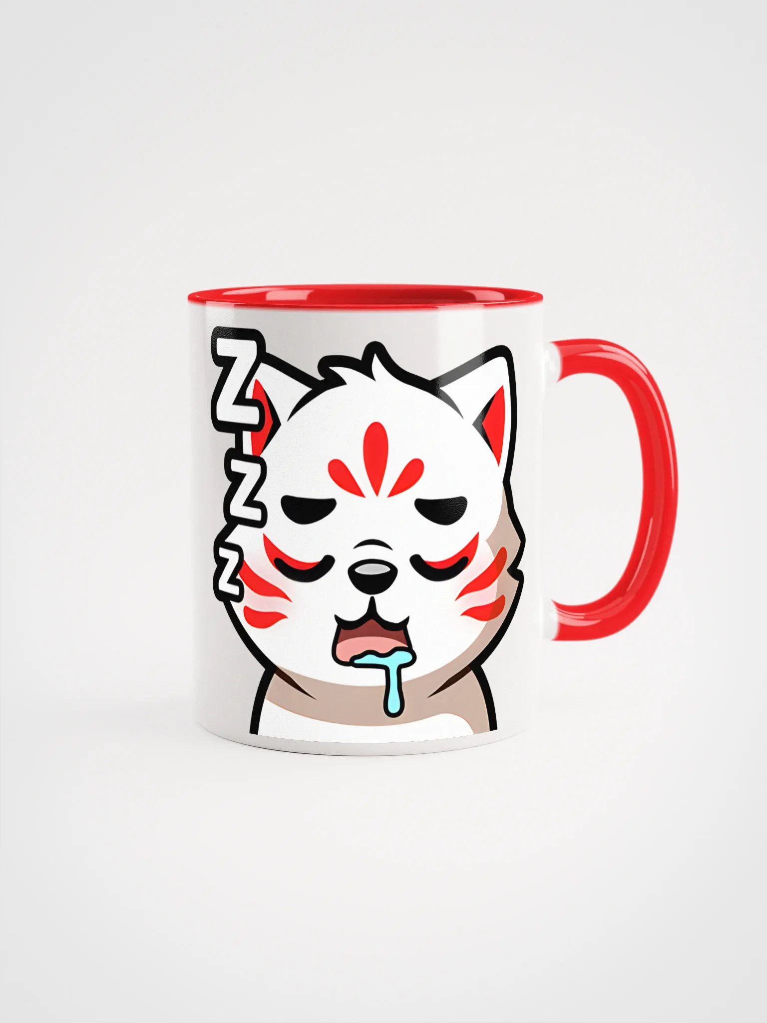 NikotaVR Sleepy Kitsune Mug product image (2)