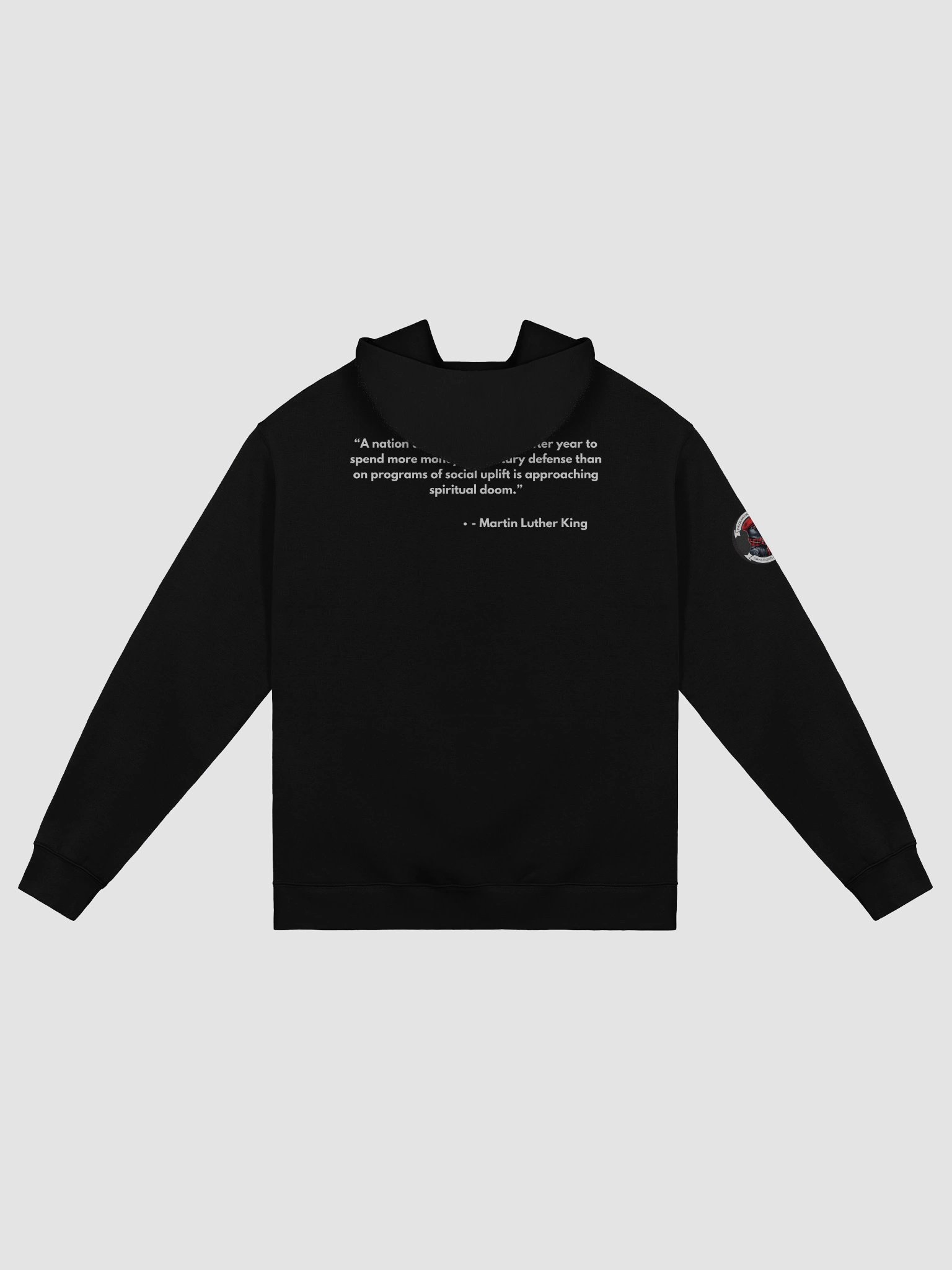LIMITED - JULY 2025 - FOOD NOT WAR HOODIE product image (2)