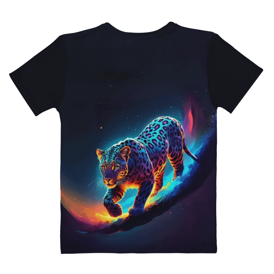 Untamed Leopard All Over Print T-shirt product image (9)