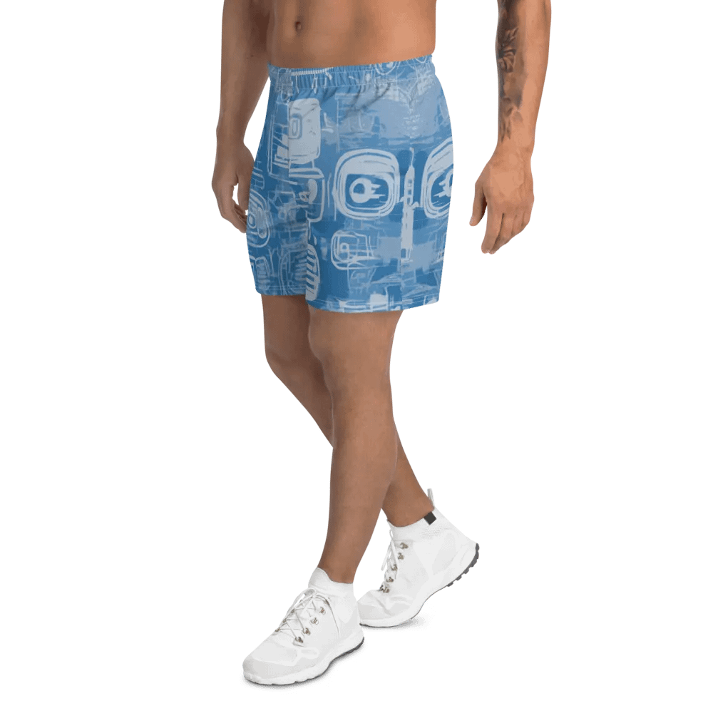 St®èétwise Mecha Graffiti All-Over Athletic Shorts product image (5)