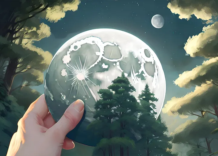 Moonscapes Ver.3 Poster product image (1)