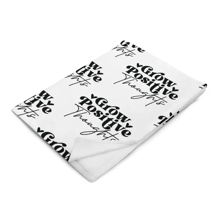 Grow Positive Thoughts Blanket product image (2)