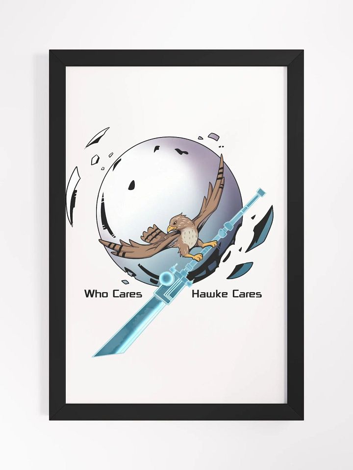 Who cares? Hawke cares! Framed print product image (2)
