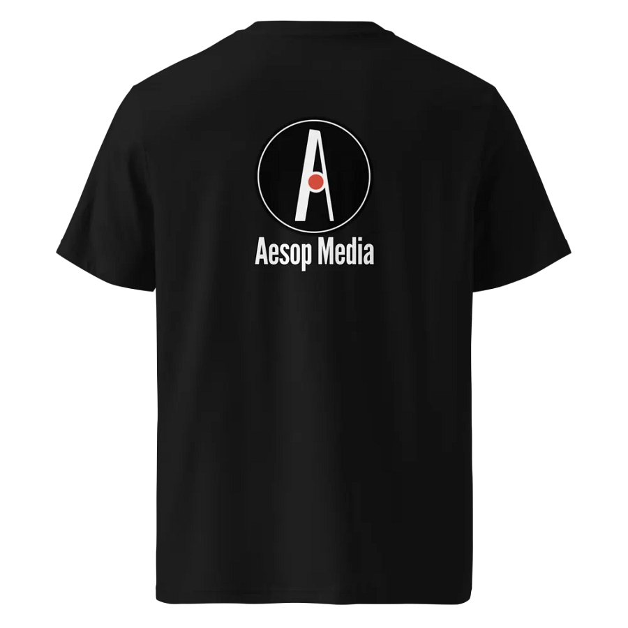 Aesop Media T-Shirt (black organic cotton) product image (3)