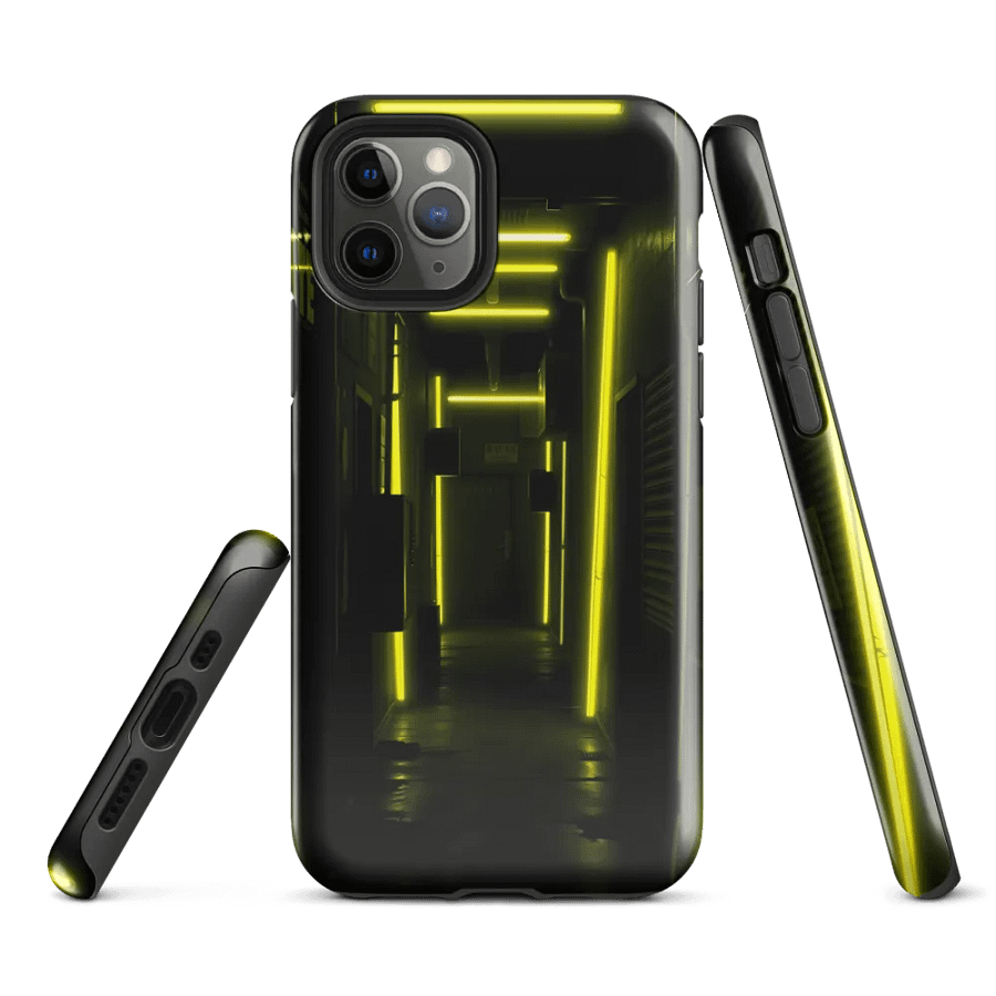 Neon Hazard - iPhone Tough Case product image (1)