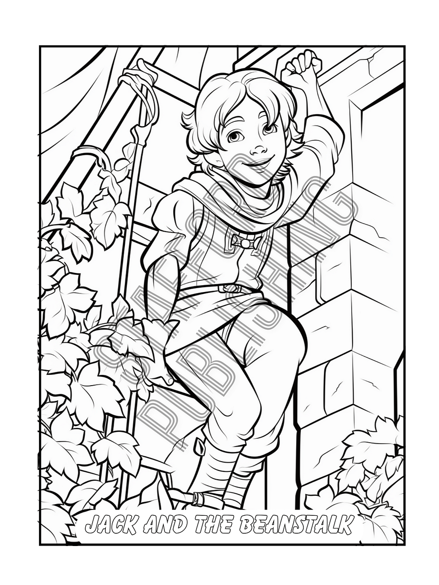 Classic Tales Coloring Book Printable Version product image (4)