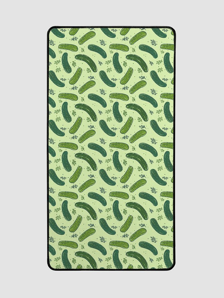 Dill Pickles Patterned Desk Mat product image (2)