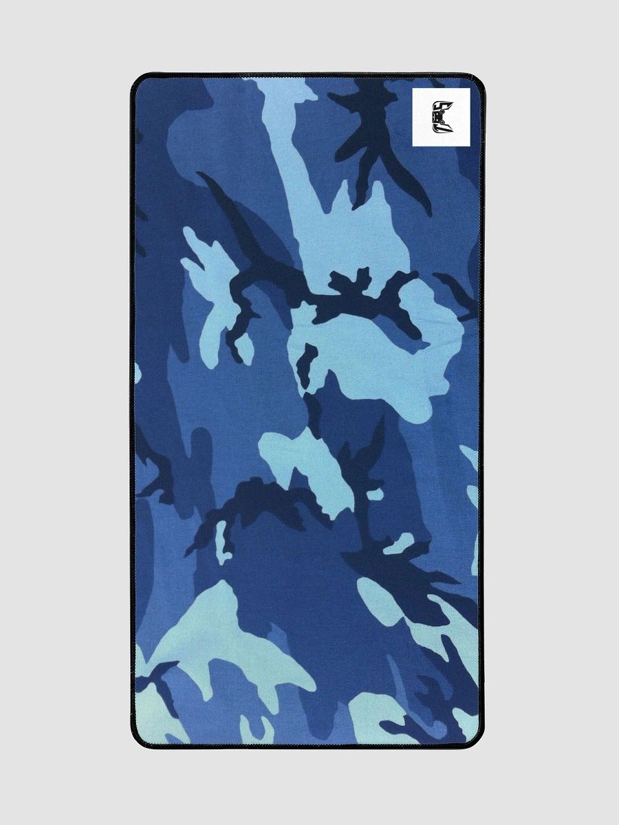 "Blue Camo" Desk Mat product image (3)