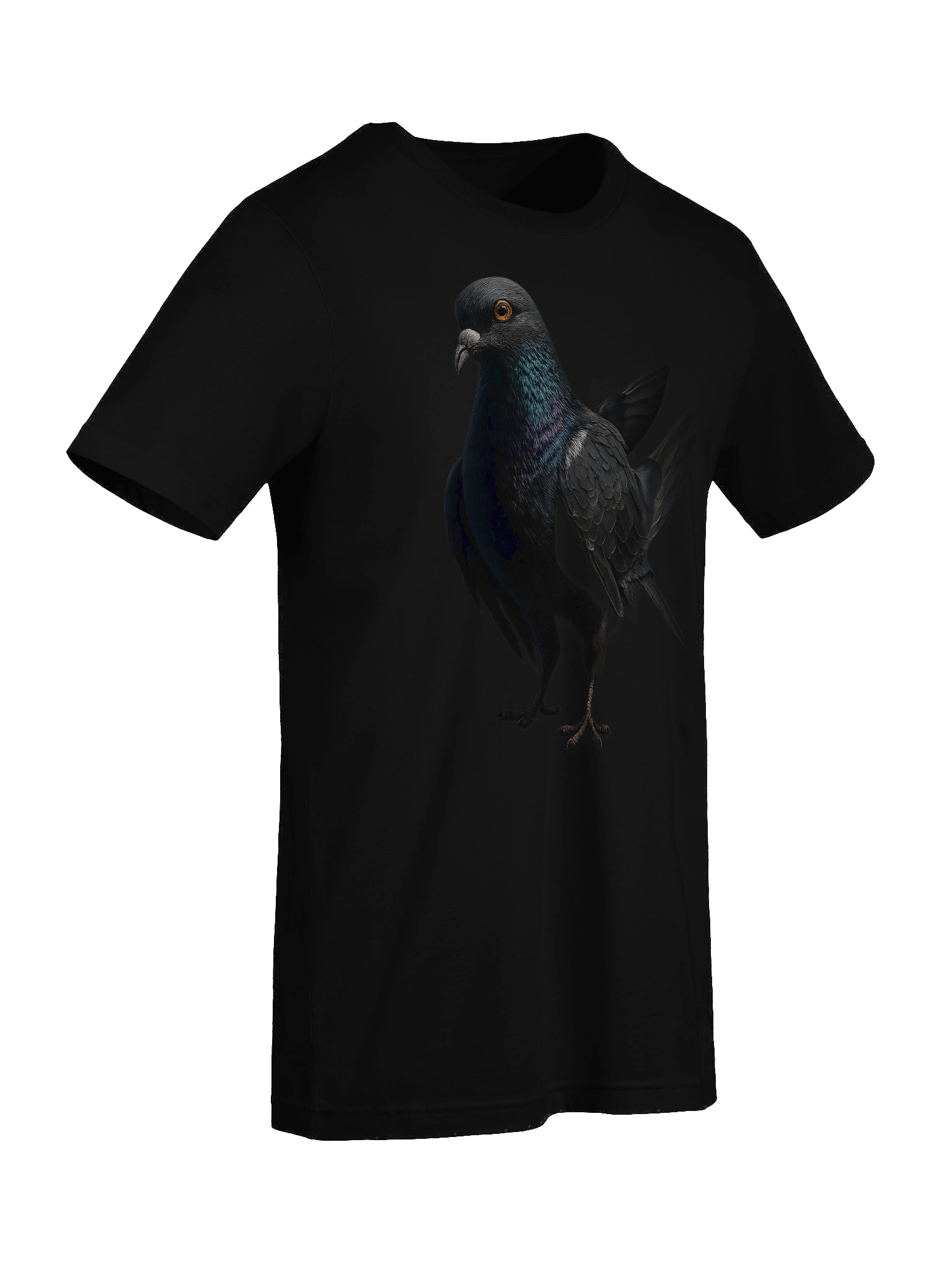 Iridescent Pigeon Unisex T-Shirt product image (12)