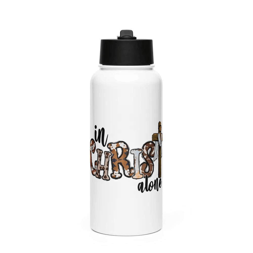 In Christ Alone - Stainless Steel Sports Water Bottle product image (1)